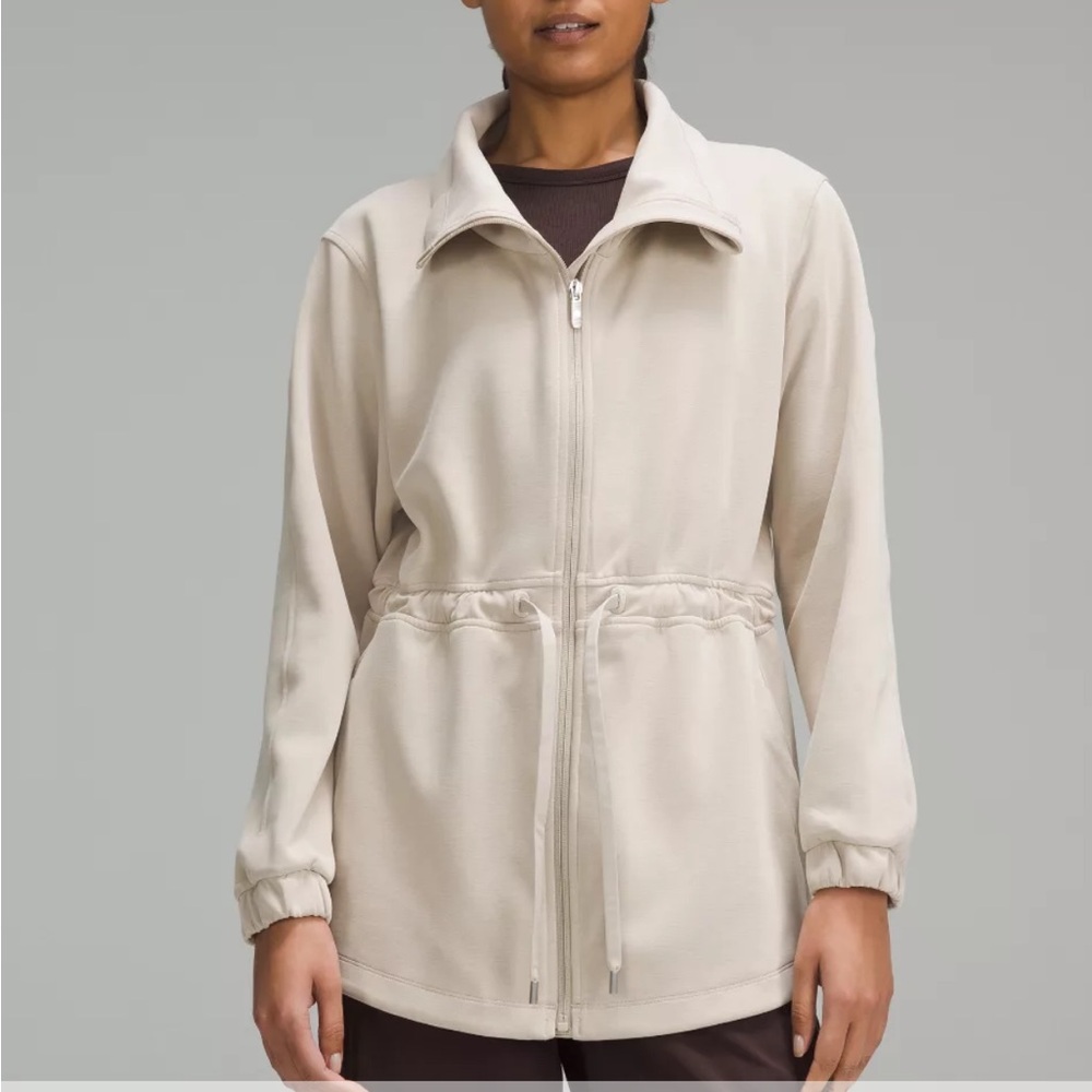 Lululemon Athletica Cream Utility Jacket